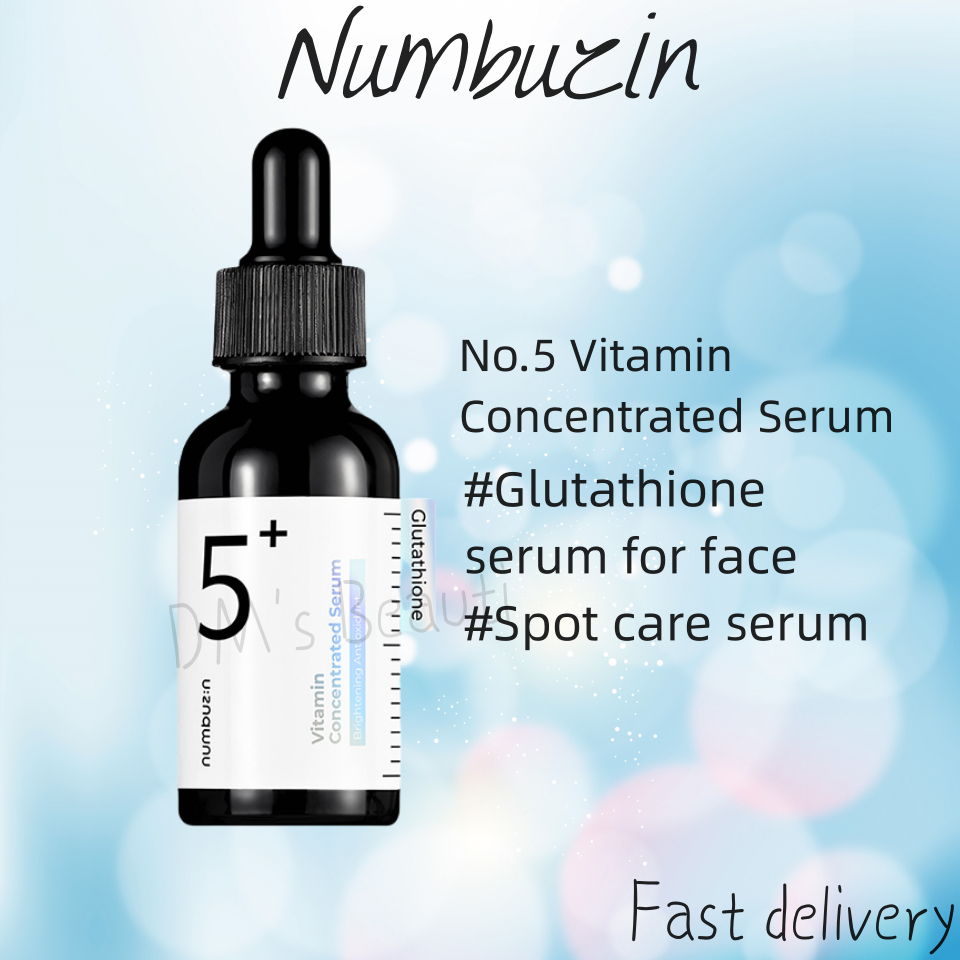  Ready Stock NUMBUZIN No 5 Glutathione Vitamin C Concentrated Serum 