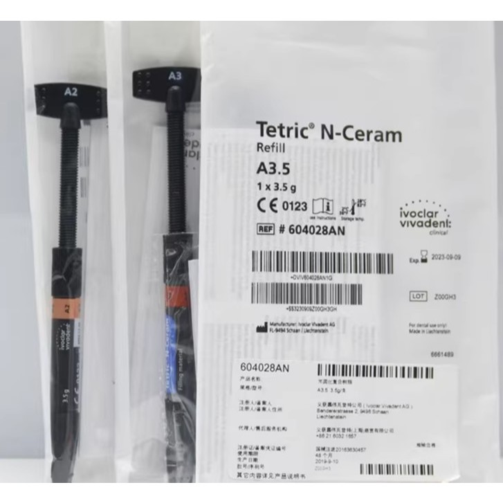 Résine Composite Dentaire BL XL Tetric N-Ceram - Blancheur éclatante