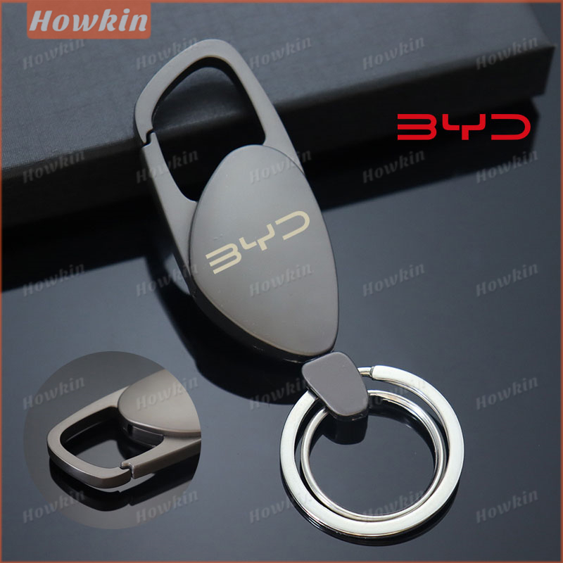 New Simple Alloy Metal keychain keyring for BYD | Shopee Philippines