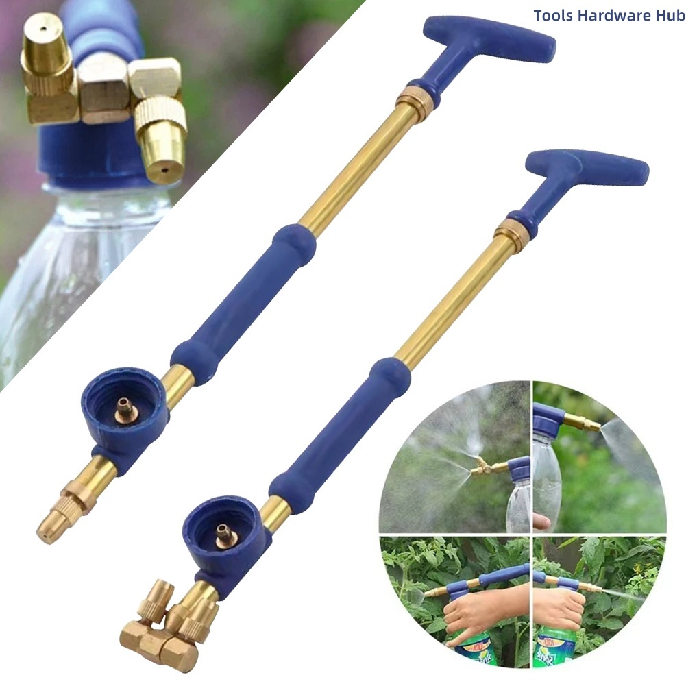 Single/double Heads Push-pull Brass Pressure Sprayer Gun Adjustable ...