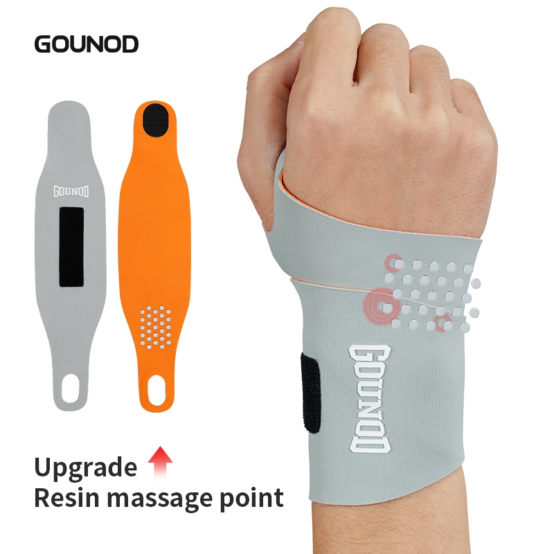 Integrated adjustable thin compression wrist guard for sprain wrist ...