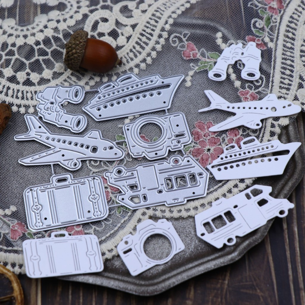 Holiday Trip Metal Cutting Die Diy Scrapbook Paper Craft Knife Die ...