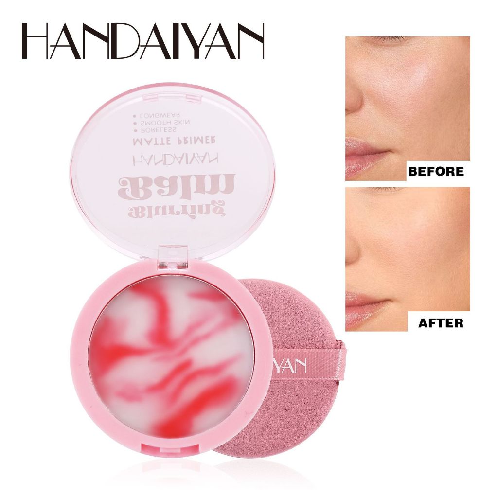 Powder With Puff Natural Oil Control Face Loose Powder Matte Waterproof ...