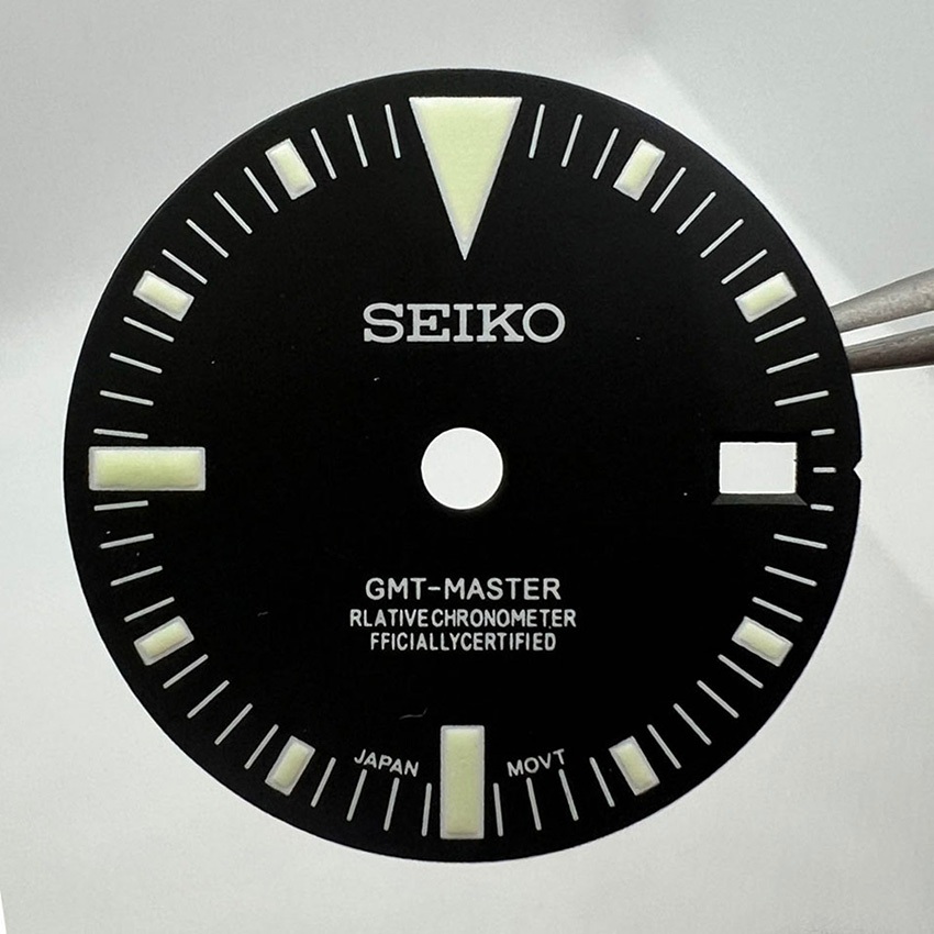 28.5MM Vintage Watch Dial Middle Eastern GMT Dial Watch Accessories for ...