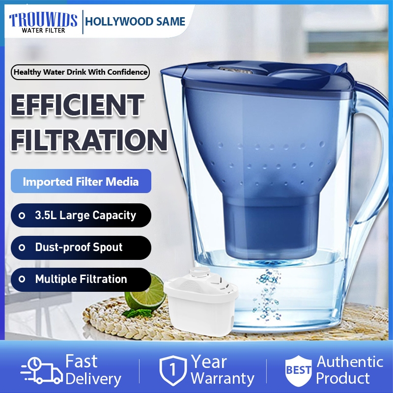 TROUWIDS Digital Water Purifier Pitcher Filter For Water Purifier Large ...