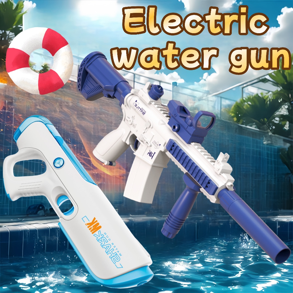Automatic water-absorbing water gun M416 electric water gun High ...