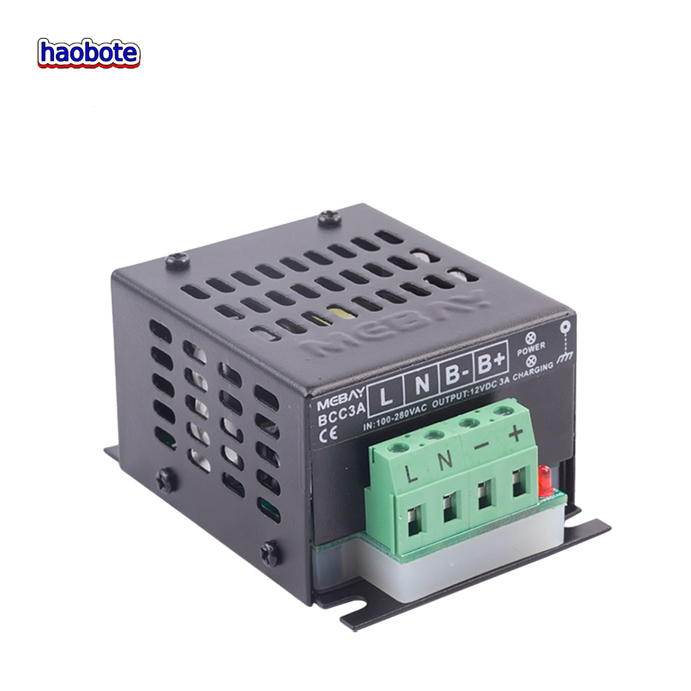 Mebay BCC3A 3A 12V Auto Intelligent Generator Battery Charger LED Float ...