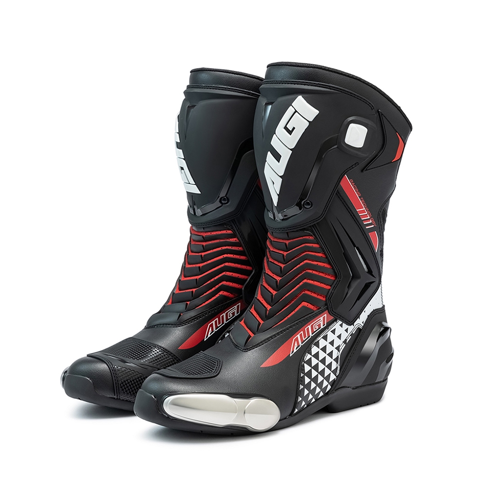 AUGI AR6-ST Motorcycle Riding Boots long-tube Professional Racing