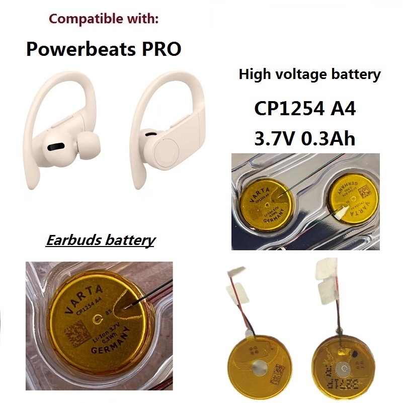 Original Earbuds battery For Powerbeats PRO In-ear Earphones Ear buds ...
