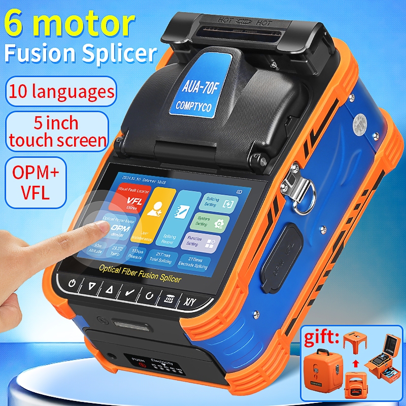 COMPTYCO AUA-70F full-automatic touch screen optical fiber fusion ...