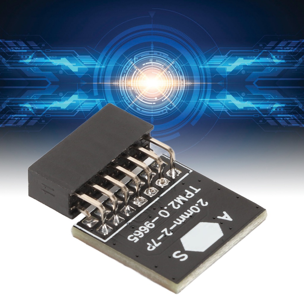 Fun~ TPM 2.0 Module TPM Chip 14 Pin 2x7P Security Module For ASUS For ...
