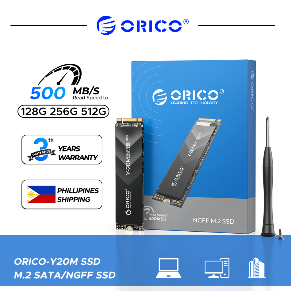ORICO M.2 SATA SSD 128GB 256GB 512GB M.2 NGFF B&M Key Hard Drive for ...