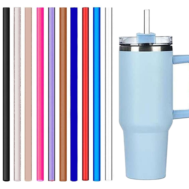 40oz Stanley Cup Straw Eco friendly Straw Extended Straw 6-12mm Pearl ...