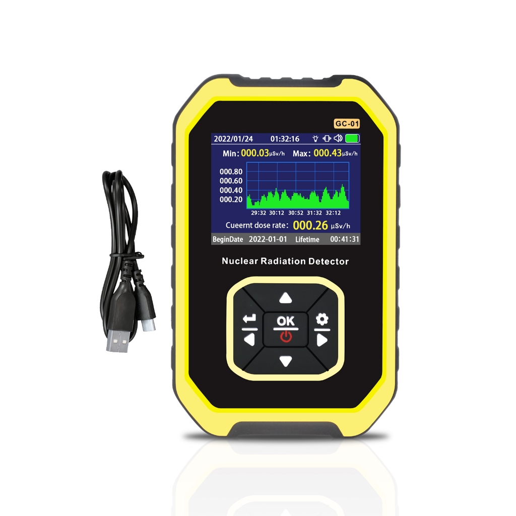 Geiger Counter Nuclear Radiation Detector Beta Gamma X-ray Radiation ...