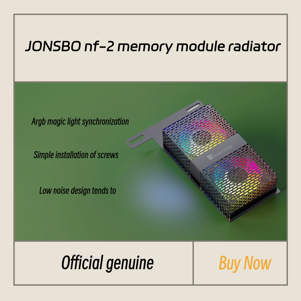 JONSBO NF-2 : Pour Refroidir La Mémoire • Pause Hardware