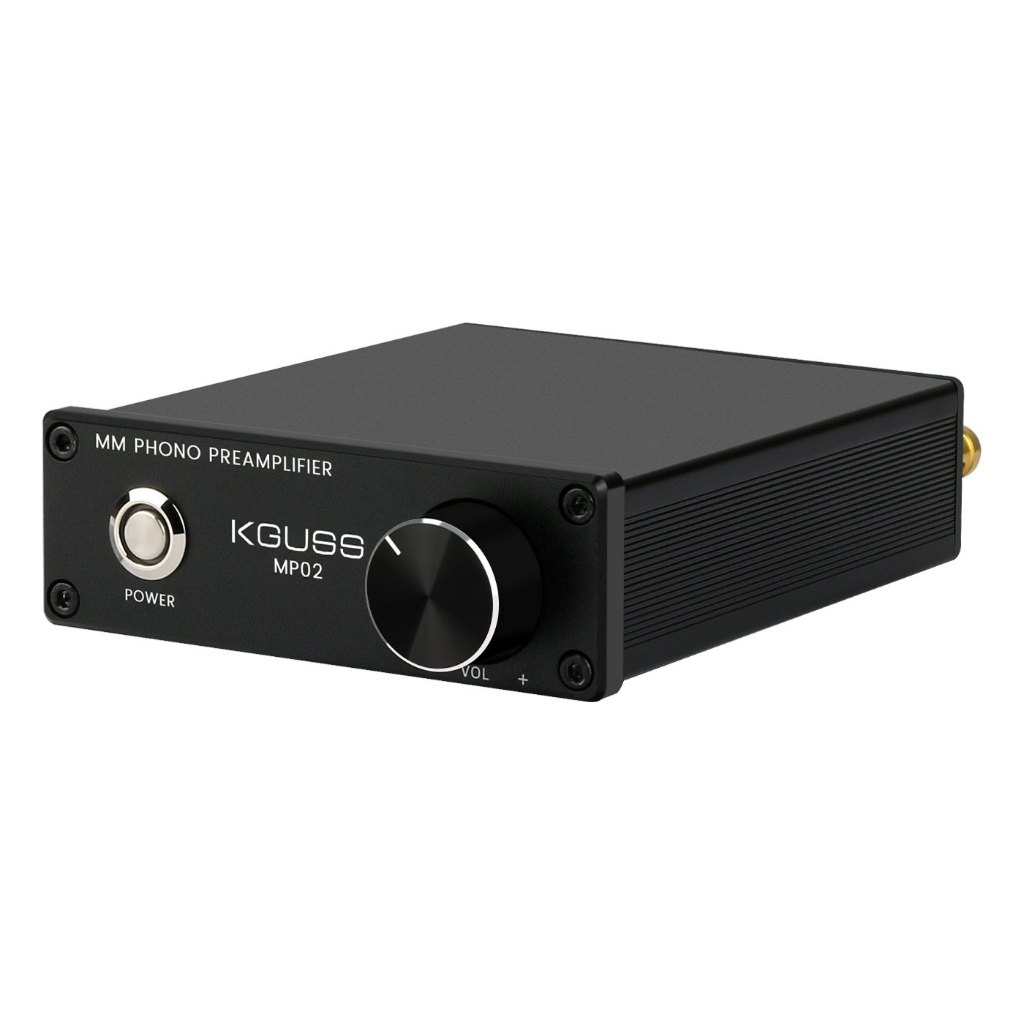 KGUSS MP02 phono preamplifier vinyl record player mini MM PHONO phono ...