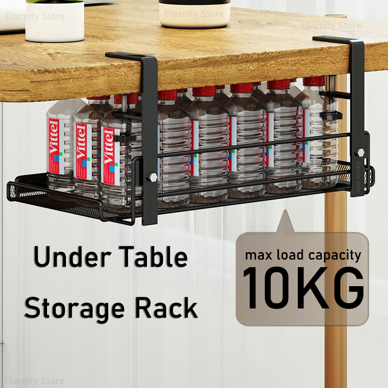 Carbon Steel Upgrade Under Table Storage Rack Cable Management Tray ...