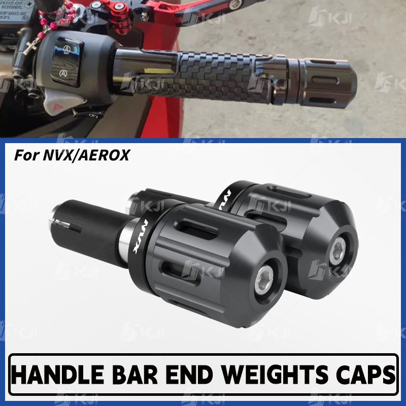 For Yamaha NVX AEROX 155/125/ALPHA TURBO Handle Bar End Weights ...
