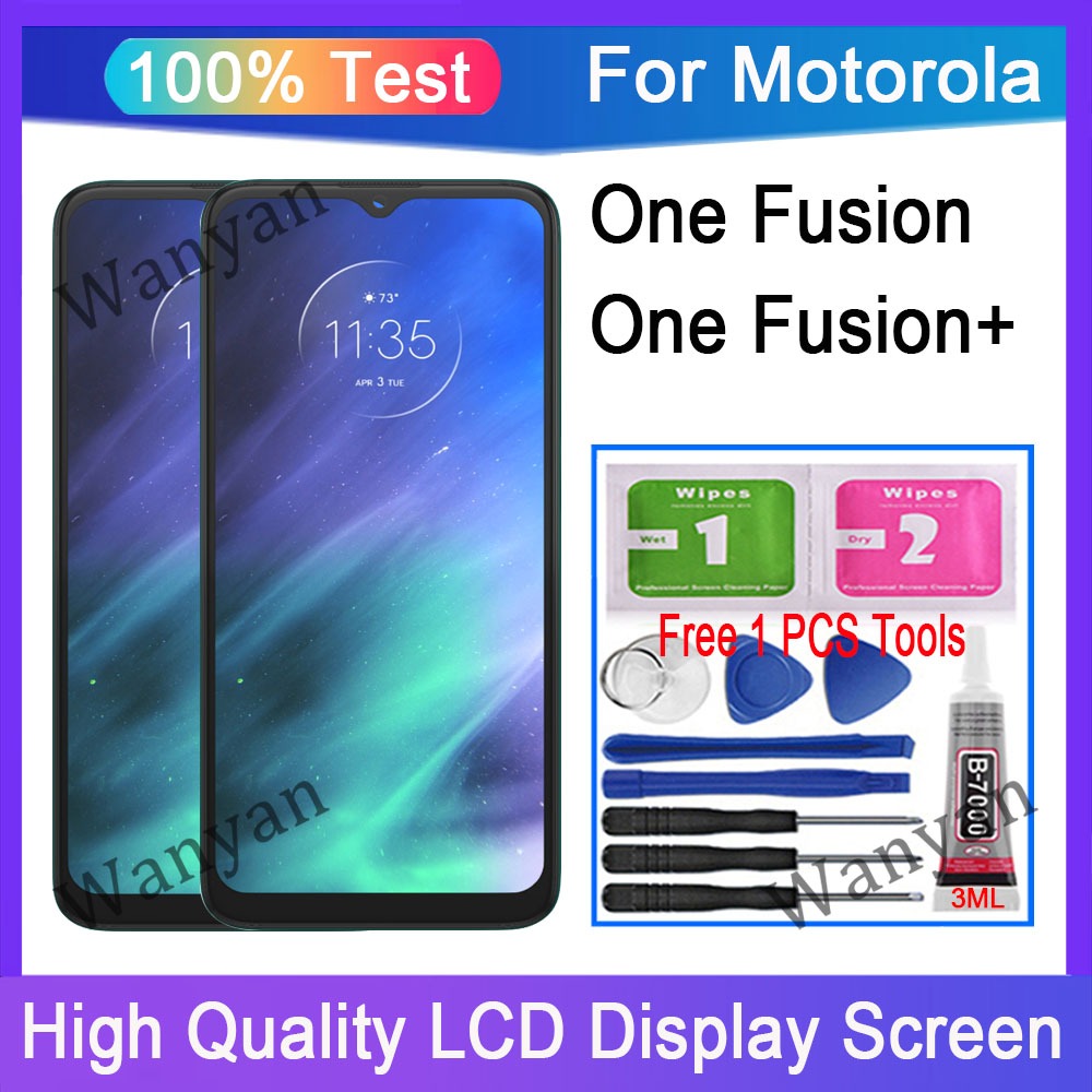 Original Display Motorola One Fusion One Fusion+ Plus LCD Touch Screen ...