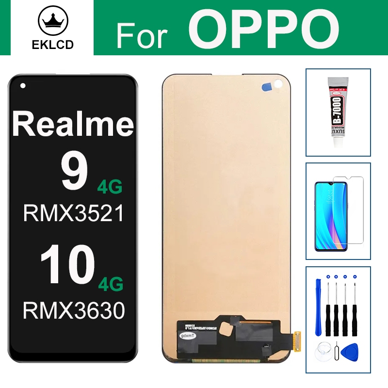 Top Quality LCD For OPPO Realme 9 10 4G RMX3521 RMX3630 Display Touch ...
