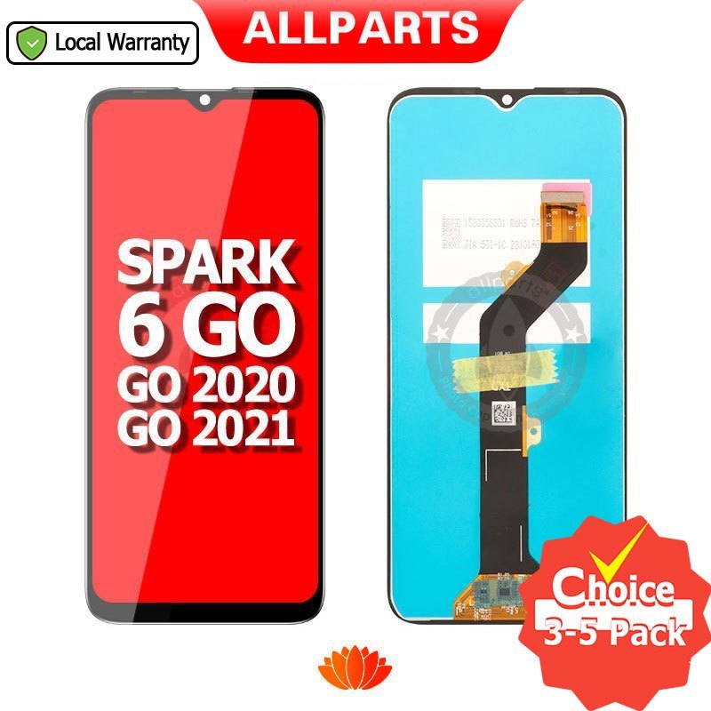 Allparts Wholesale Display for Tecno Spark 6 GO / Spark GO 2020 2021 ...