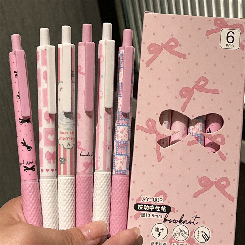 Sayglossy 20 Pcs Pink Bow Ballpoint Pens Coquette Aesthetic - View #14