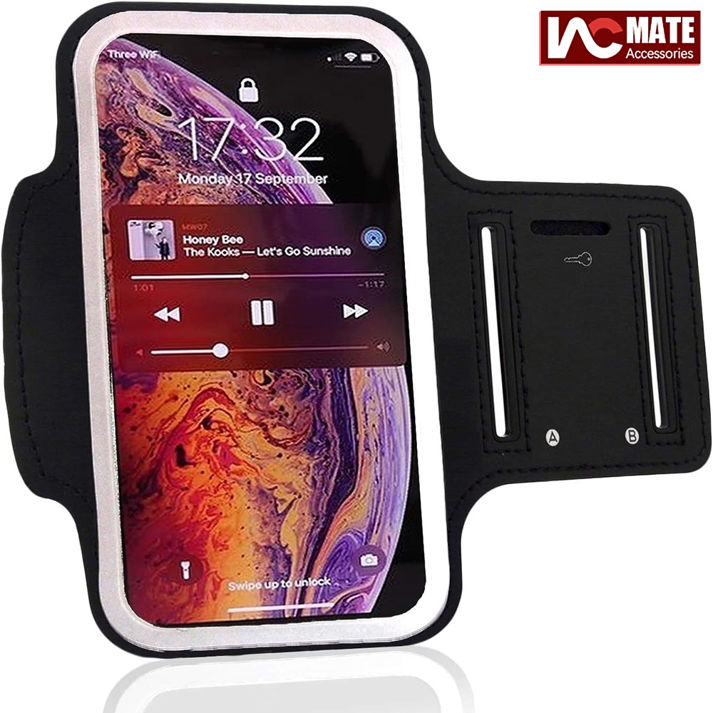 Water Resistant Cell Phone Armband Case Running Holder for 6.7-inch ...