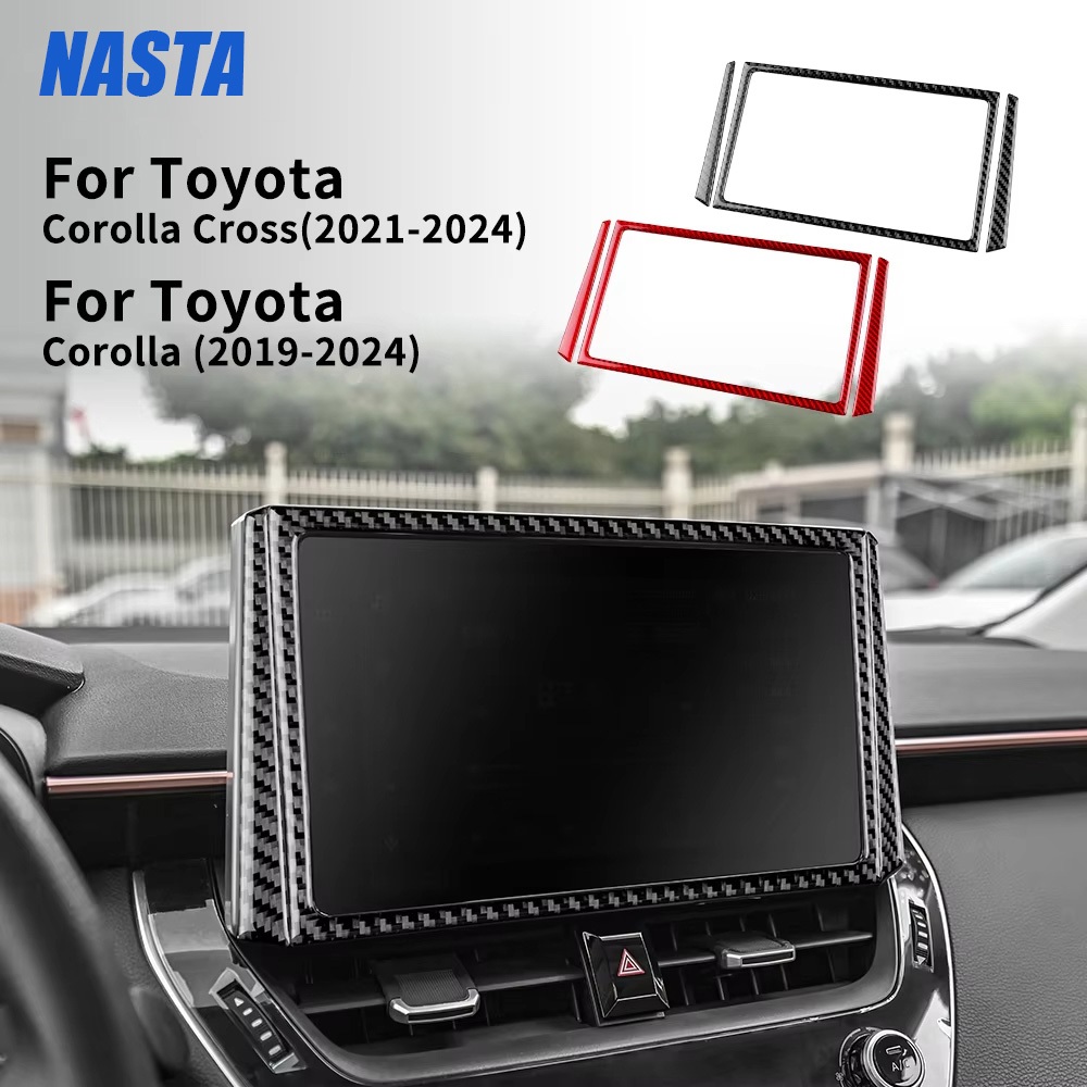 Real Soft Carbon Fiber Sticker For Toyota Corolla 2019 2020-2023 2024 ...