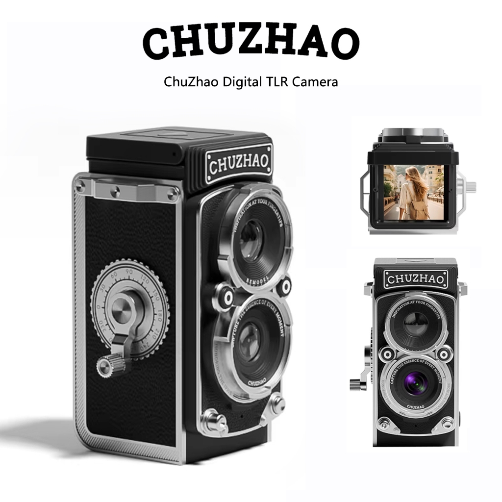 ChuZhao Digital TLR Camera Simulation DualReverse Digital Camera Retro