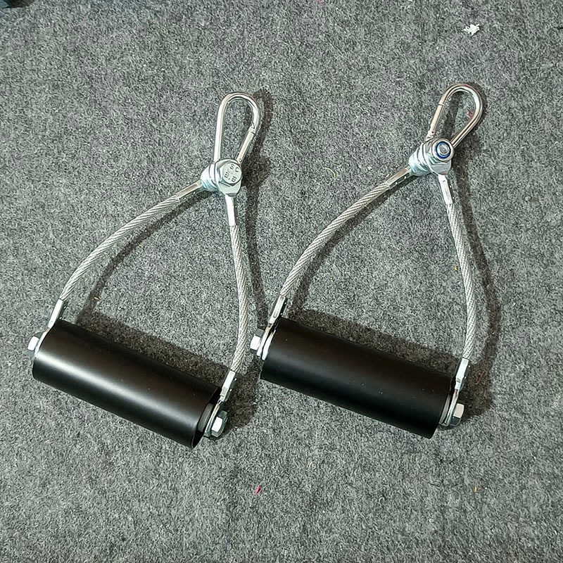 Fitness steel wirerope handle,Hot pulldown Tricep steel cable handgrip ...