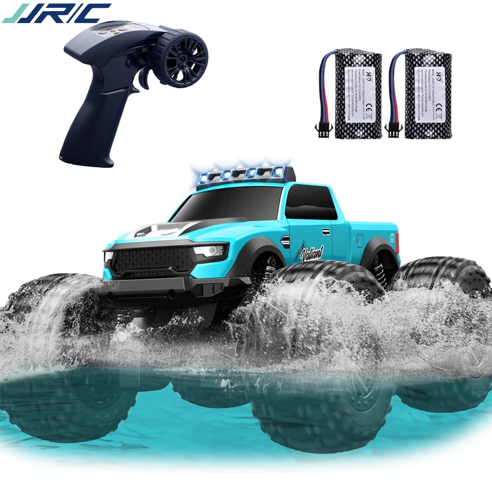 JJRC Rock Crawler RC Truck 4x4 Off Road Waterproof, 2.4Ghz Amphibious ...