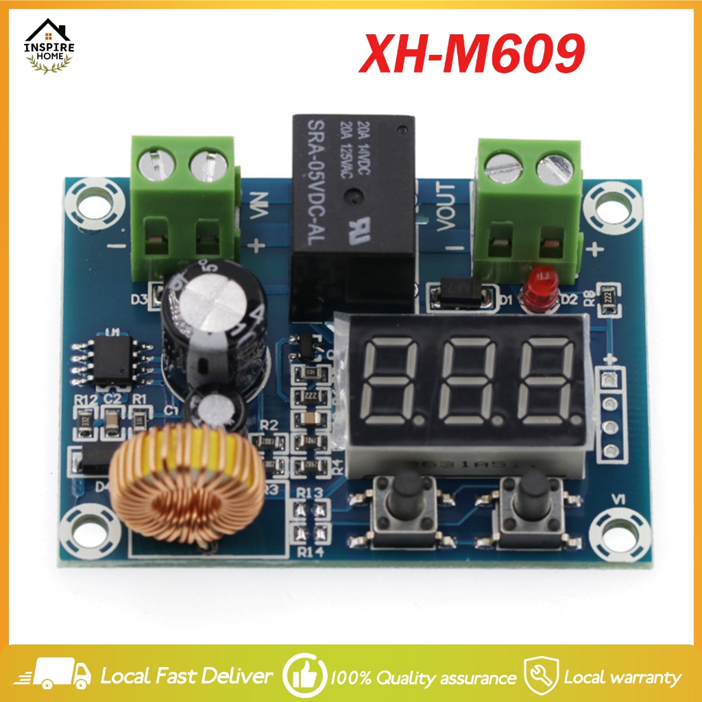 XH-M609 12V 24V 36V Low Voltage Battery Disconnect Protection Module DC ...