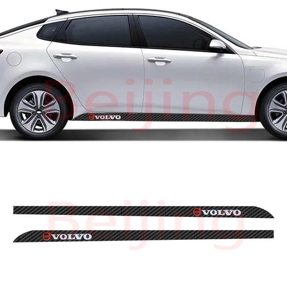 1 Pair Car Stickers Auto Side Stripes Decals Sticker Decal Badge For ...
