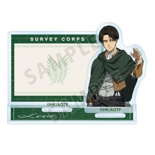 Attack on Titan Acrylic Message Board Stand - Eren, Erwin, Levi, Mikasa ...