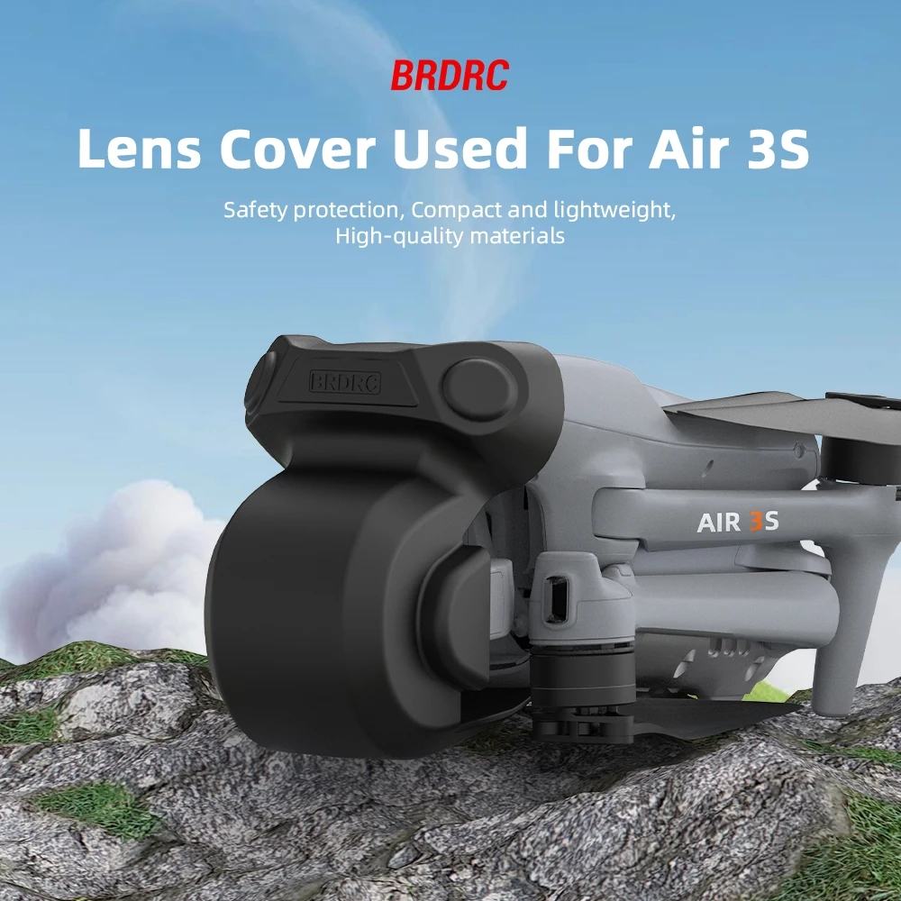 Suitable for DJI AIR 3S gimbal protection cover, lens protection cover ...