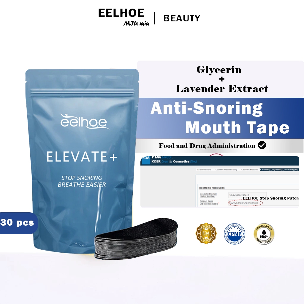 【FDA】Anti-Hilik Tape Mouth Tape for Sleeping | Snore Stopper Anti ...