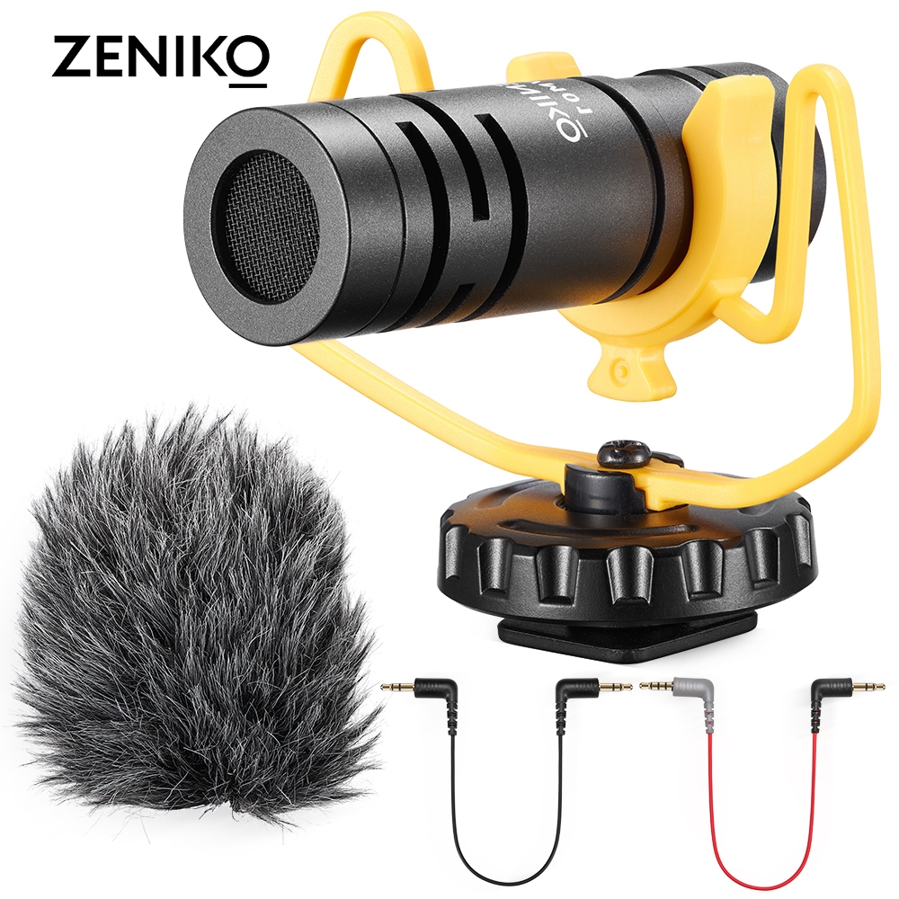 ZENIKO VM01 Compact Directional Professional Lightweight Shotgun Video ...