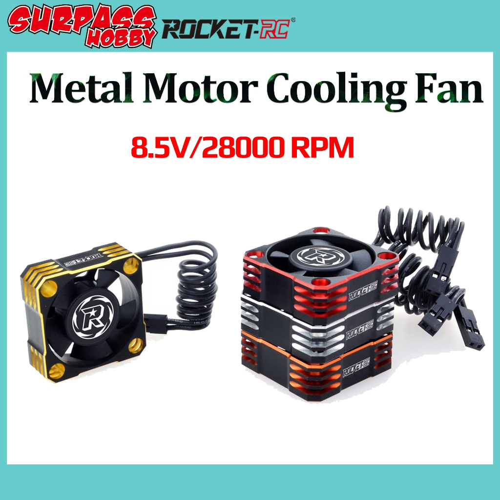 Rocket Motor Cooling Fan 30mm Aluminum Fan Rotates At 28000rpm 7.4V For ...