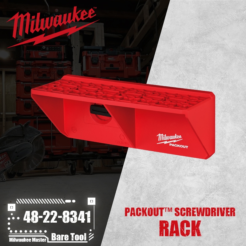 Milwaukee 48-22-8341 PACKOUT™ Screwdriver Rack Tool Accessories ...