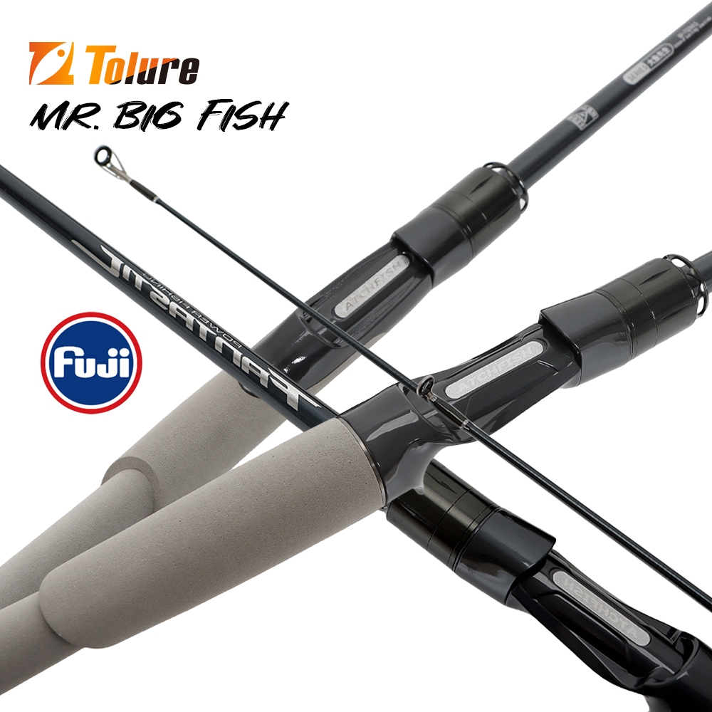 Tolure MR. BIG FISH Lightweight Fishing Rod 2 Sections 1.98M-2.74M ...