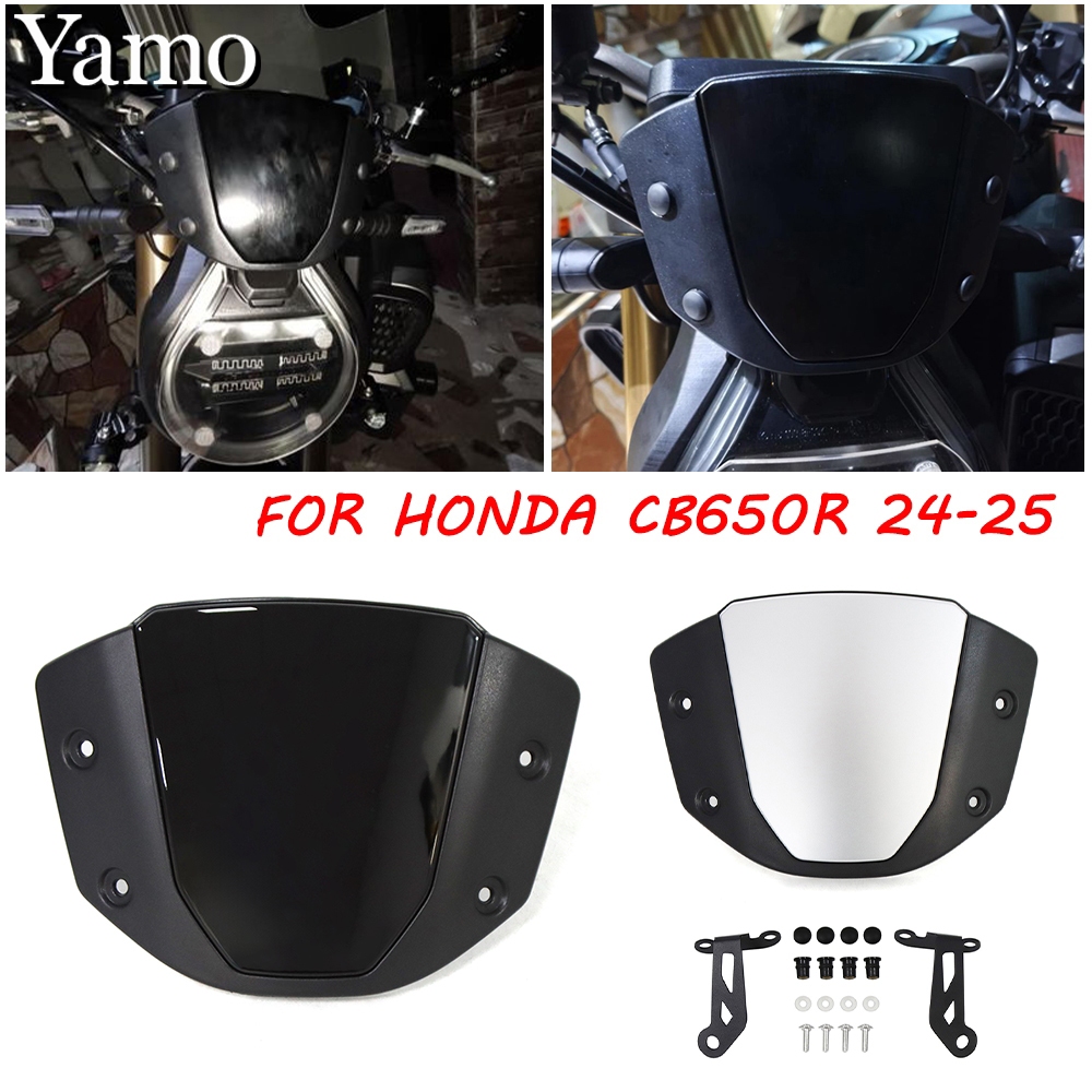 Protections Antidérapantes Pour Réservoir Honda CB650R / CBR650R (2019-2025) - Autocollants Caoutchouc Noir