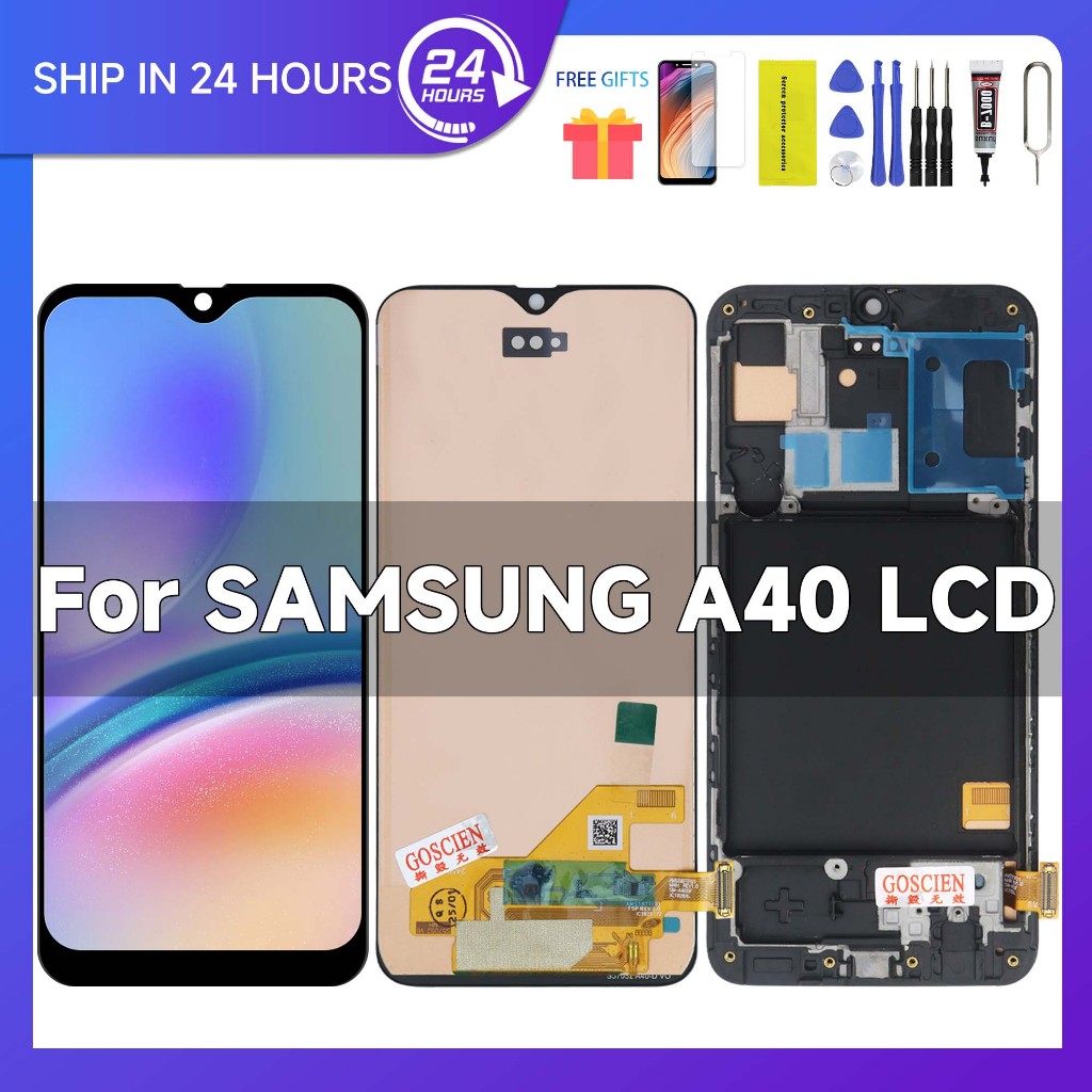 For Samsung Galaxy A40 A405 SM-A405F/DS A405S LCD With Touch Screen ...