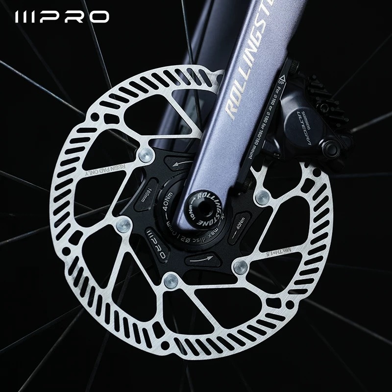IIIPRO 6-Bolt Centerlock Ultra-Light Disc Brake Rotor with Heat ...