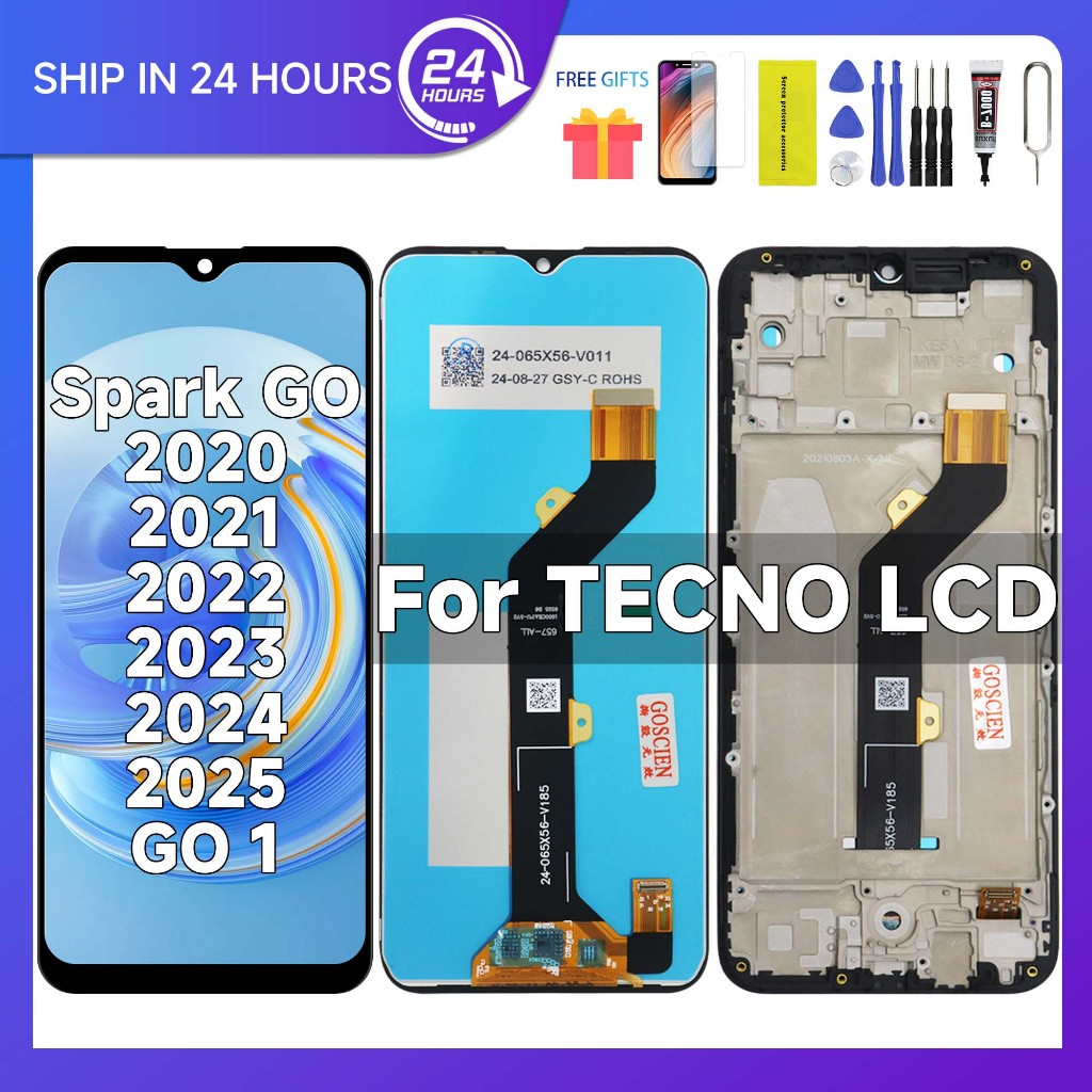 For Tecno Spark 6 Go 2020 2021 2022 2023 2024 2025 Spark GO 1 LCD ...
