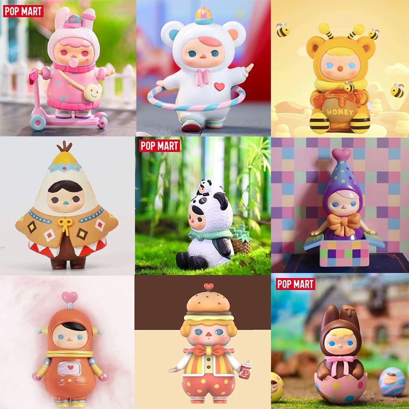 POP MART Official PUCKY Series Hanger Card Collection Sea Otter Baby ...