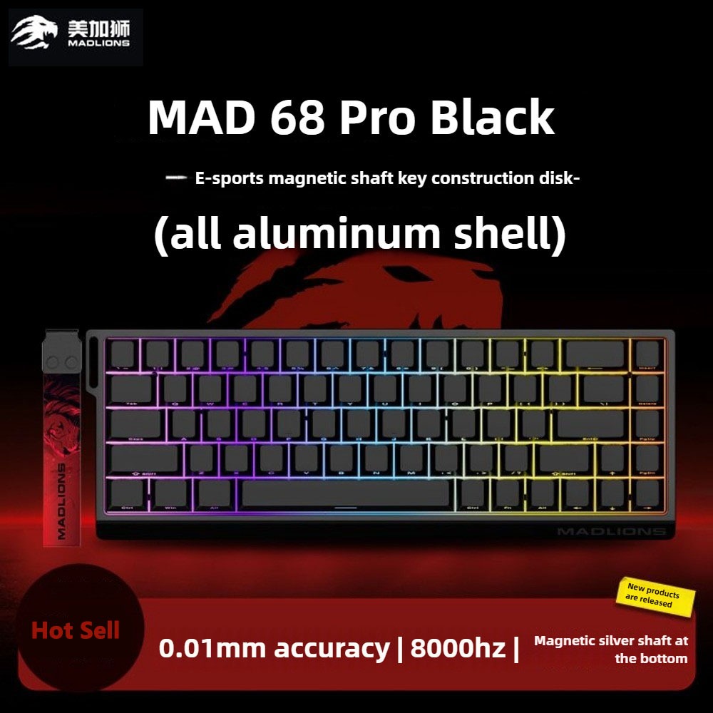 MADLIONS MAD 60/68HE Eesports Magnetic axis keyboard 68Pro with ...