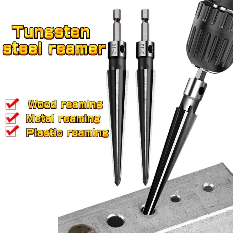 cobalt steel drill bit set HSS Titanium Coated Hex Shank Step Drill bit ...