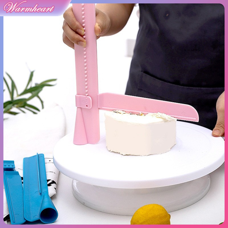 Warmheart Cake Scraper Smoother Cake Decore Tools Adjustable Food Grade ...