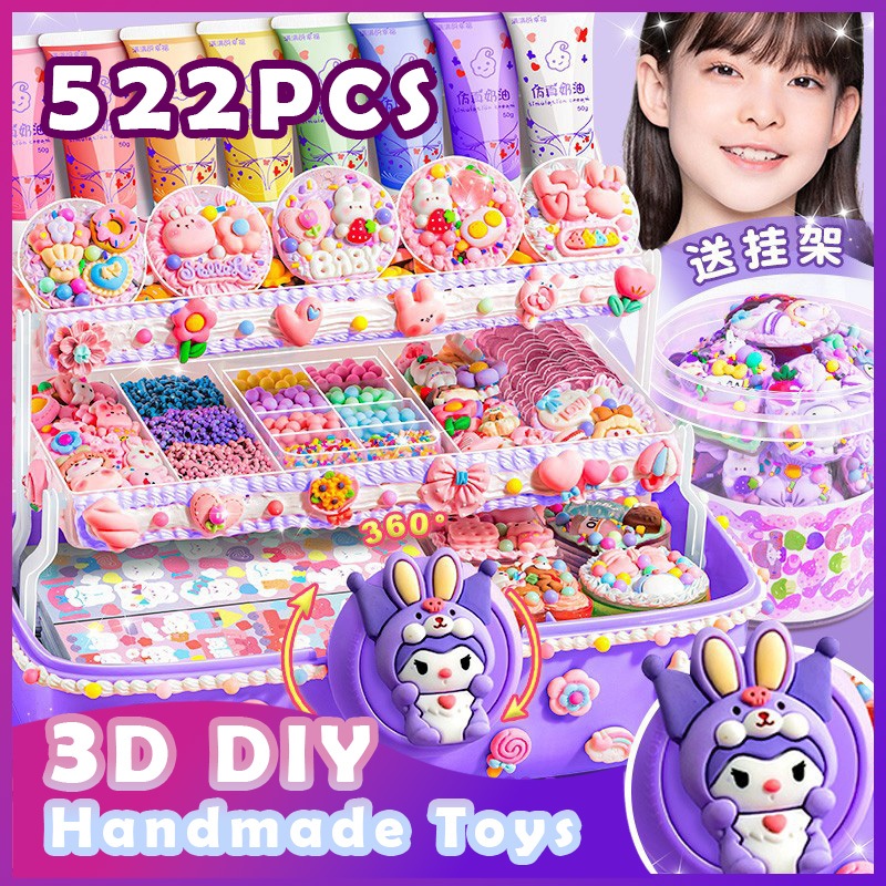 Ready Stock 522PCS Guka DIY Full Set Material Package Sticker Box Gift ...