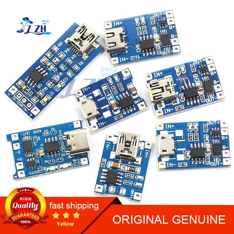 Tp4056 Charging Source Module Board 18650 1A Lithium Battery and ...